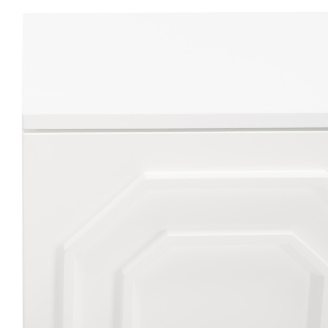 Safavieh Riya 2 Door Hall Cabinet, White, #N/A - Transitional - Accent ...