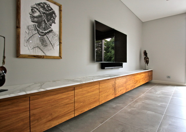 Castlecrag / Av Unit contemporary-vardagsrum