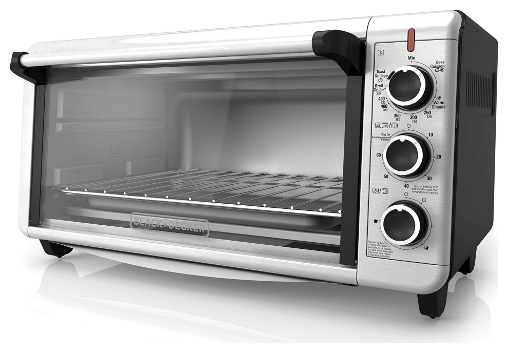 TO3265XSSD Extra Wide Crisp ‘N Bake Air Fry Toaster Oven, Silver