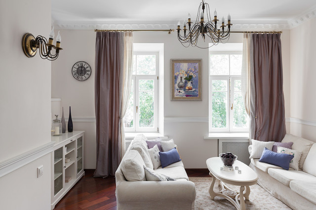 Легкость бытия transitional-living-room