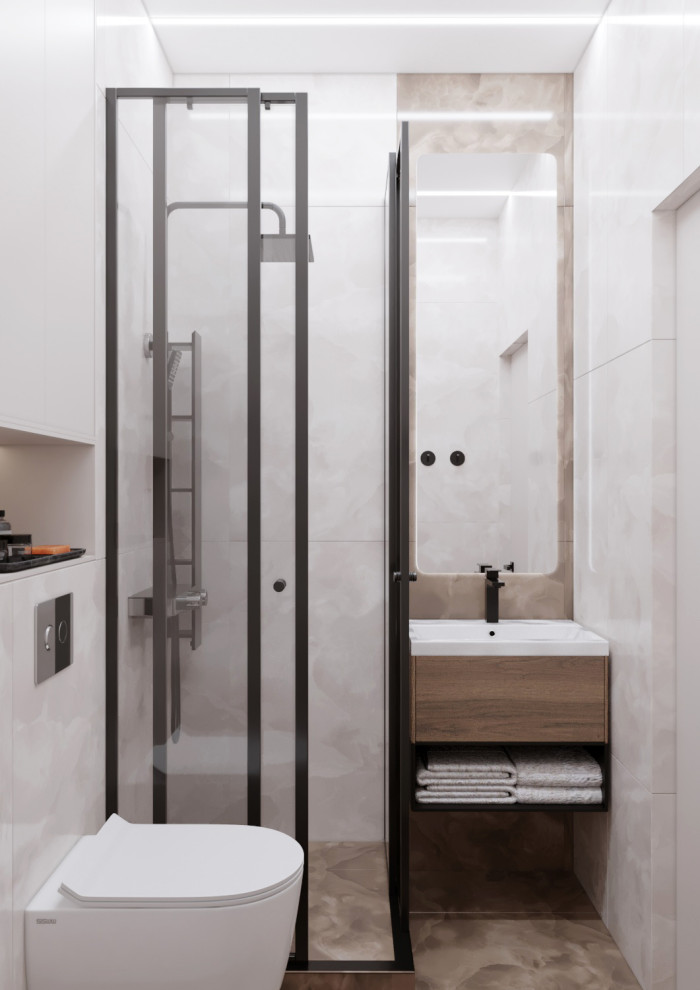 ЖК ЗилАрт дизайн интерьера для семьи из двух человек.