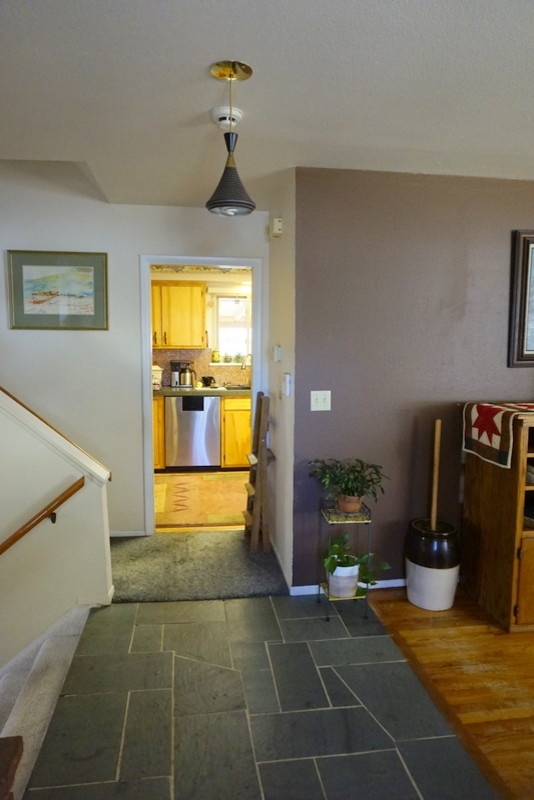 Inspiration for a rustic kitchen remodel in Denver