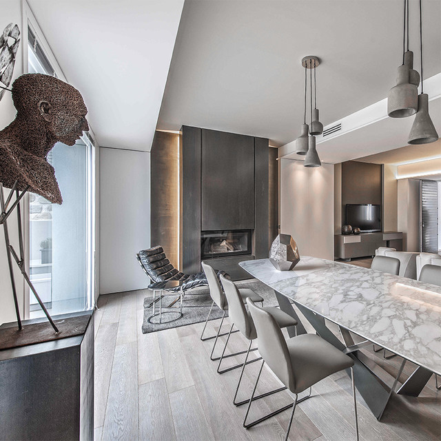 Contemporary modern-esszimmer