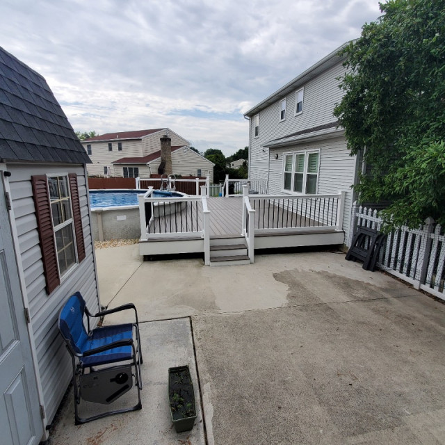 Schultz Pool Deck Refurbish transitional-swimming-pool