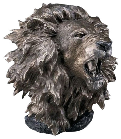 Dominance Lion Bronze Sculpture