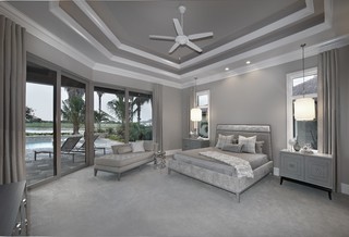 La Castille contemporary-bedroom