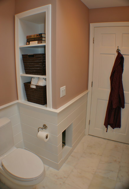 Master bath / laundry classique-chic-salle-de-bain