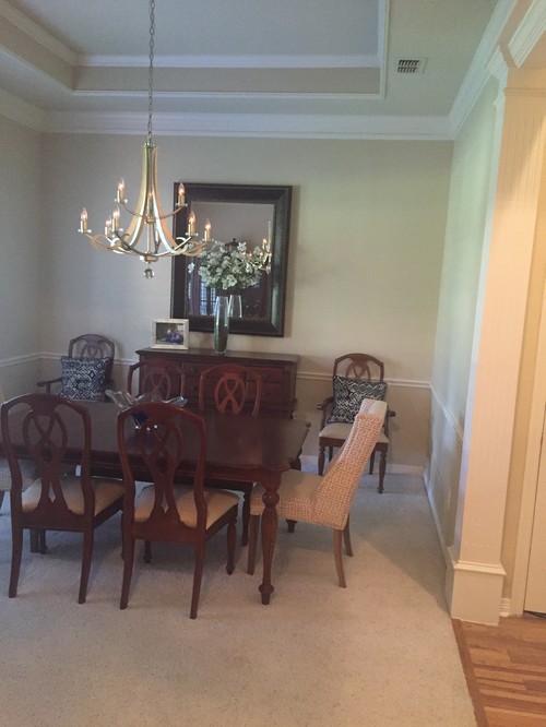 Keep or remove chair rail in dining room?