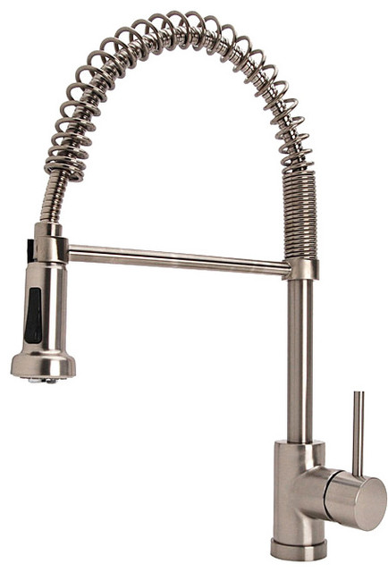 Waterloo Industrial Style 19 Faucet With Spring Neck Industrial
