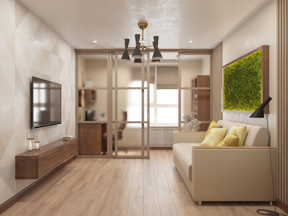 Дизайн проект 3-комнатной квартиры в ЖК «Идель Тауэр»