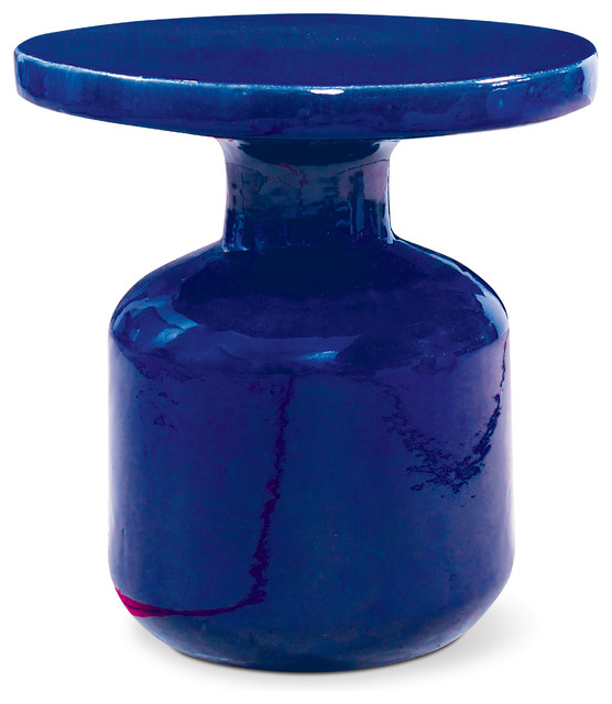 Bottle Accent Table Contemporary Outdoor Side Tables by Seasonal