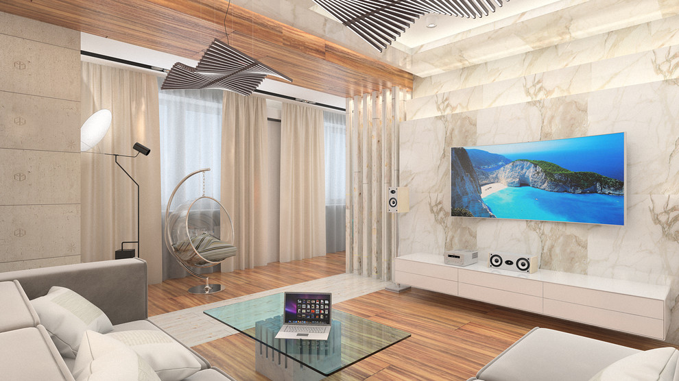 Дизайн-проект квартиры в стиле минимализм ЖК «Новый Оккервиль»