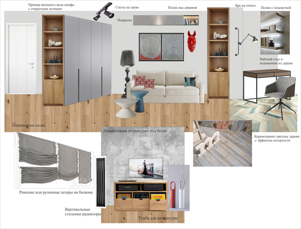 Стилистические подборки(коллажи)