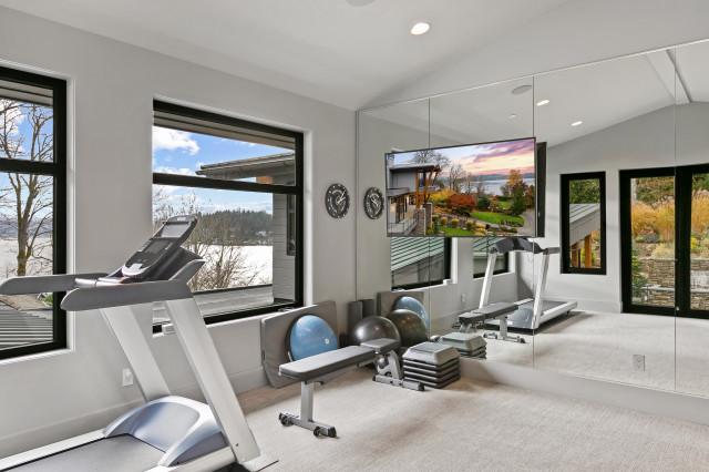 Ultimate NW Contemporary Architecture home-gym
