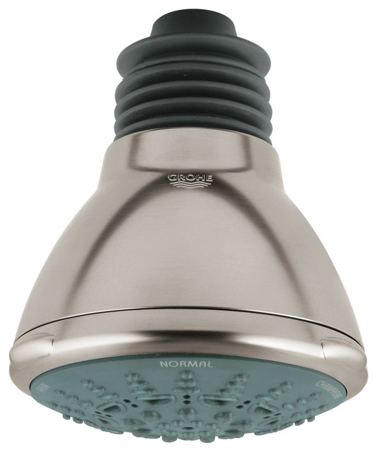 Grohe 28448EN0 Movario 5 Shower Head, Brushed Nickel Transitional