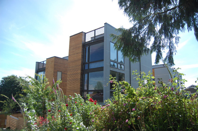 Pea Patch contemporaneo-facciata