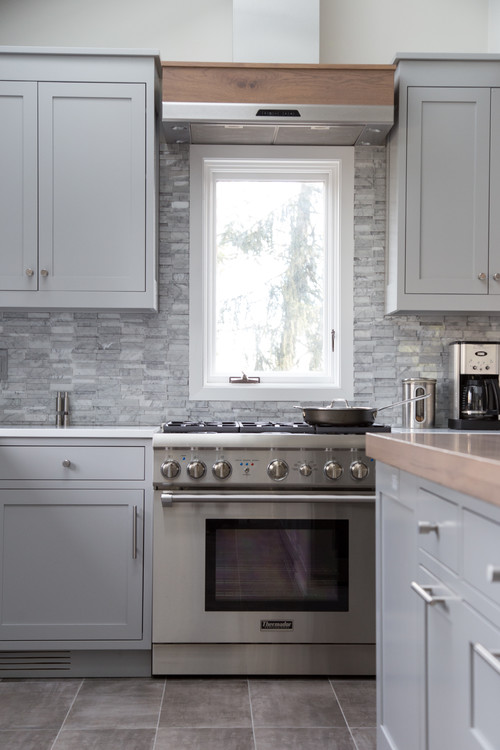How where you allowed to have an operable window over a a gas range?