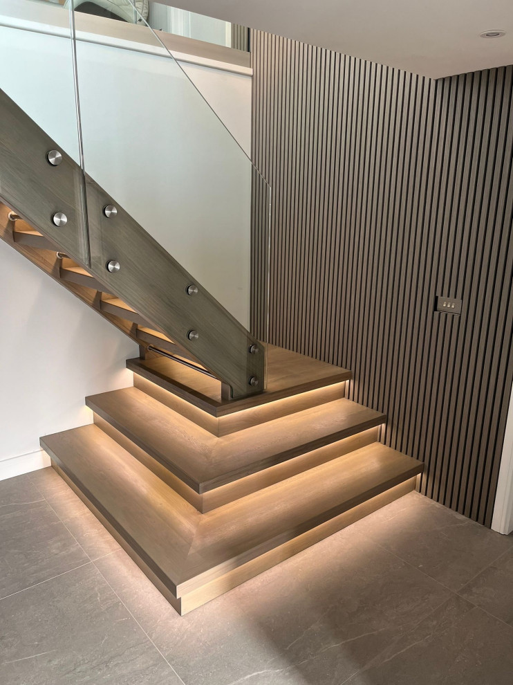 Bespoke Oak Modern Staircase