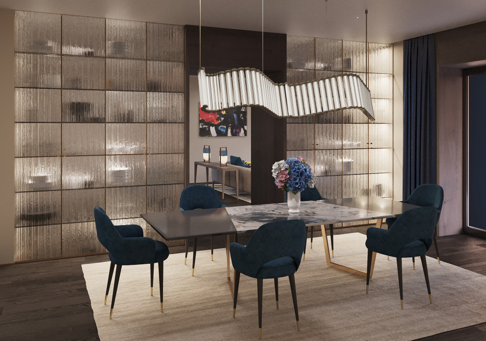 Дизайн проект квартиры ЖК "Снегири"