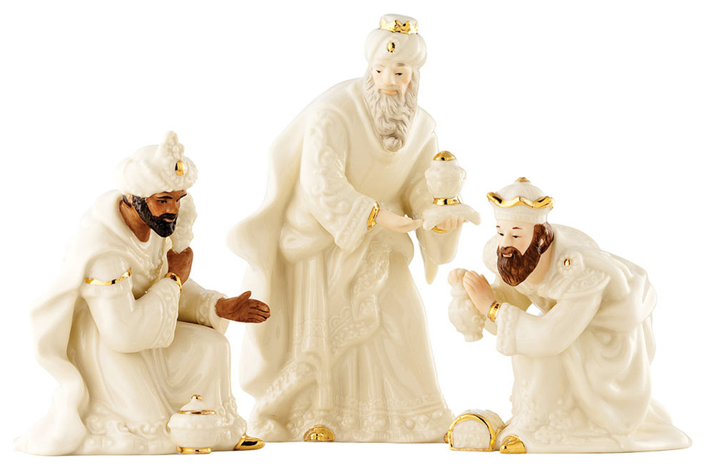 Belleek Holiday Collection 3 Kings Set