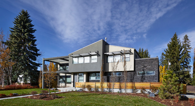 Front Elevation contemporary-fasad