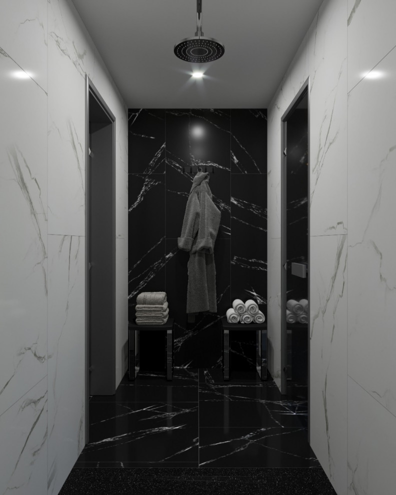 Баня в загородном доме в Можайском районе