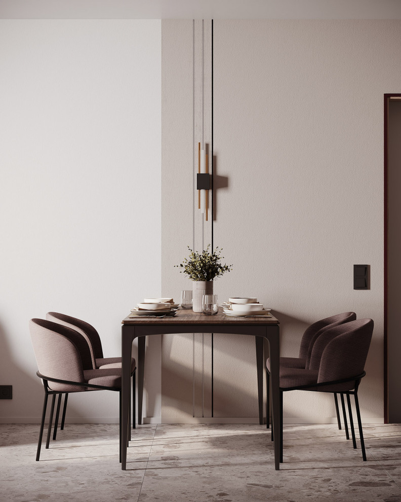 Кухня-гостиная из проекта ЖК Панова Парк