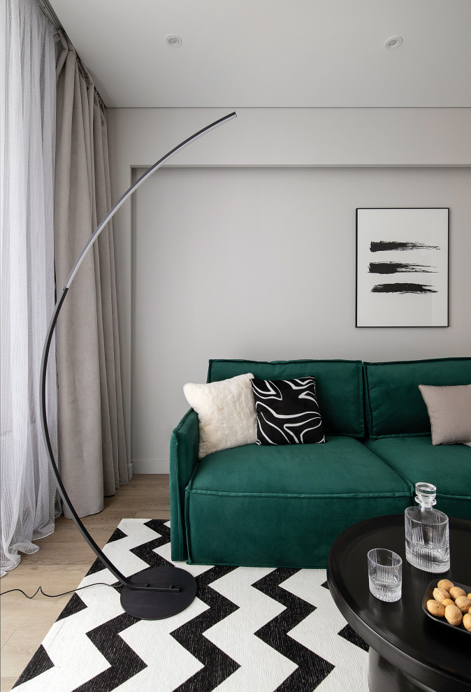 Реализованный дизайн-проекта квартиры под сдачу