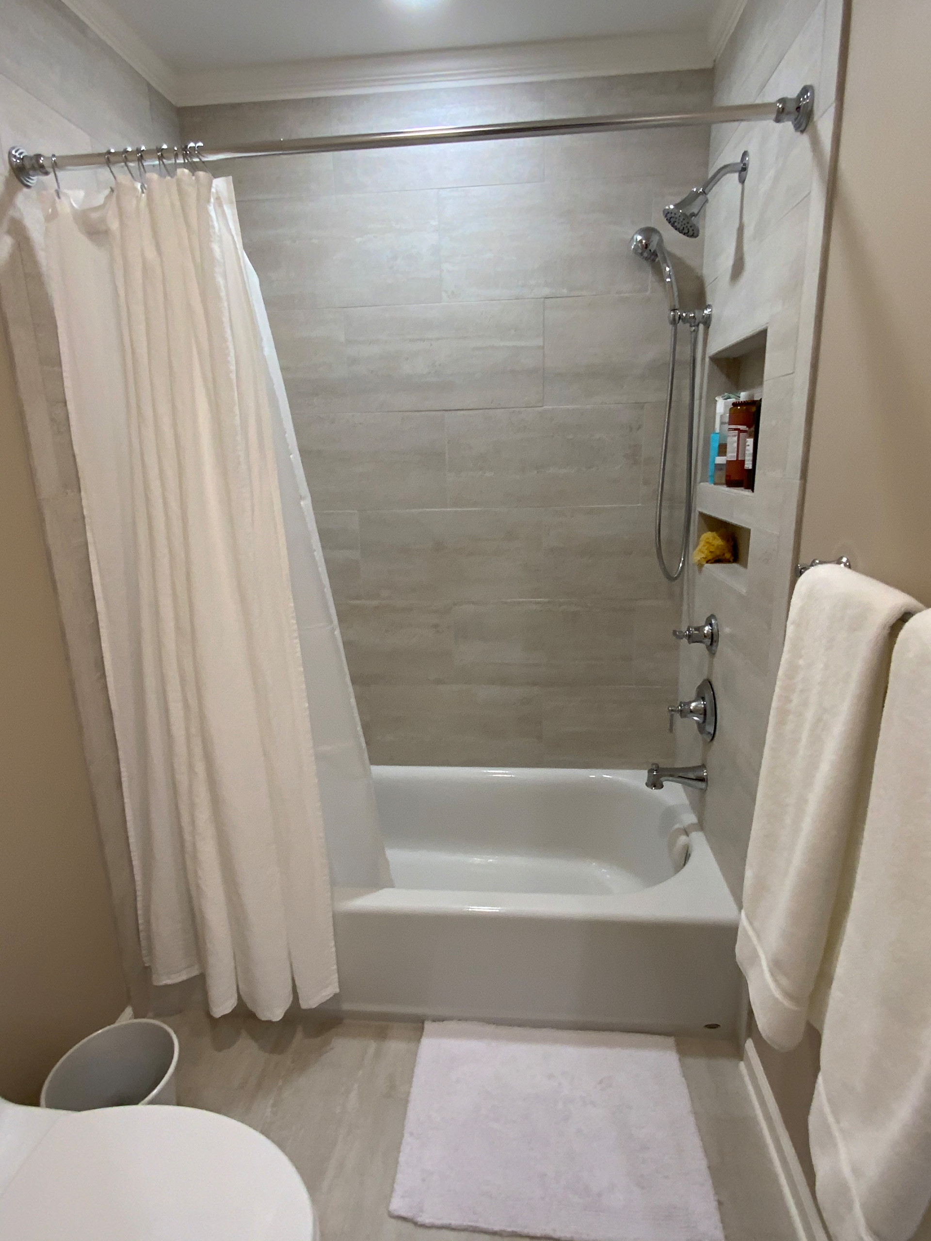 Remodeled Hall Bathroom