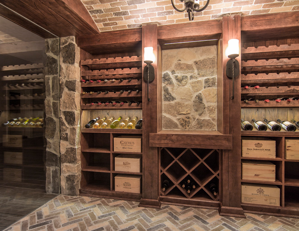 Rustic Tuscan Wine Cellars by Papro Consulting Rustic Wine Cellar