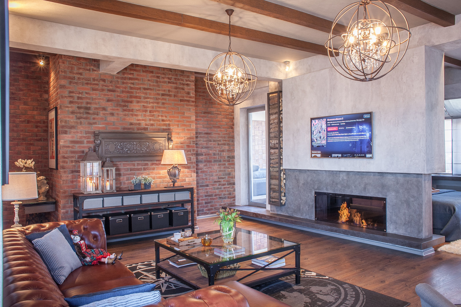 Фотосъемка апартаментов в стиле Лофт