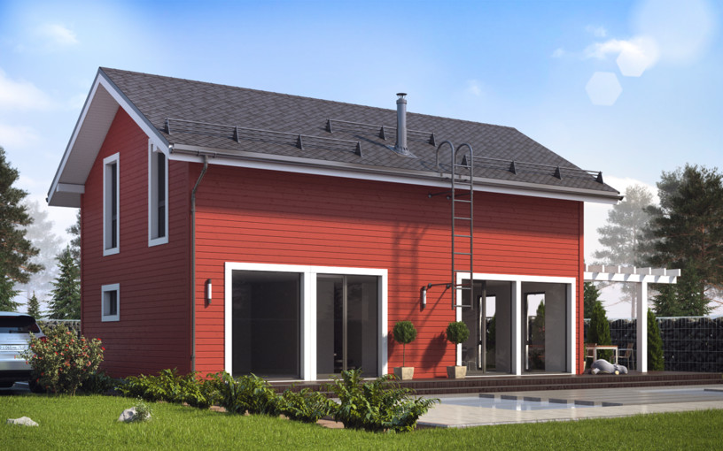 Дом А+ в Алешкино