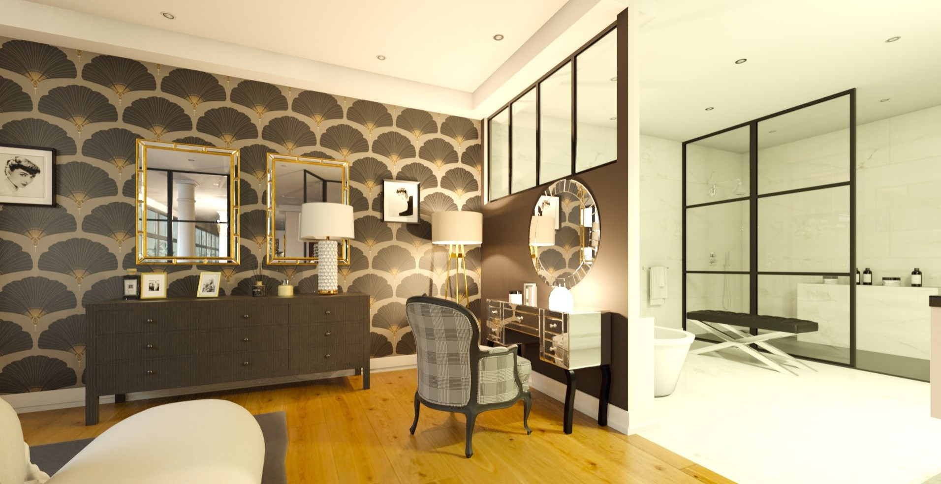 Loft 300 m² dans un immeuble d'affaires réhabilité.