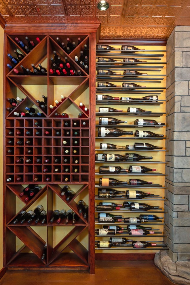Large country wine cellar in Portland.