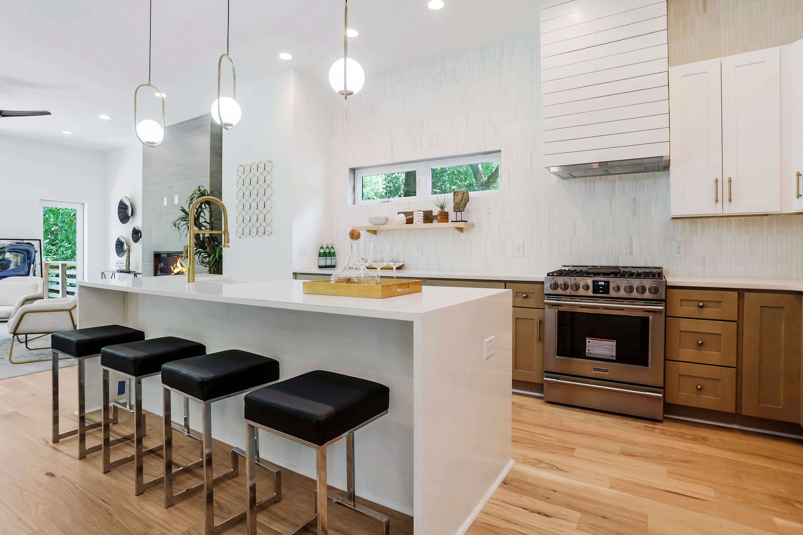 New custom kitchen, new home construction