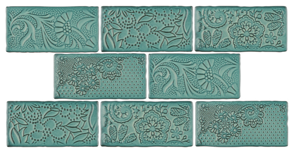 Antic Feelings Lava Verde Ceramic Wall Tile