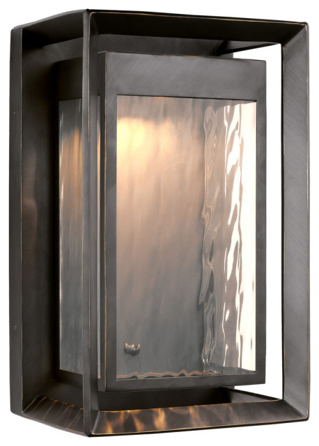 Feiss Urbandale 1-Light Outdoor LED Wall Lantern OL13702ANBZ-L1, Antique Bronze