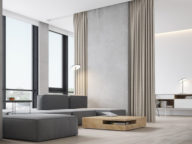 M3 Architects - BACHELOR contemporary-vardagsrum