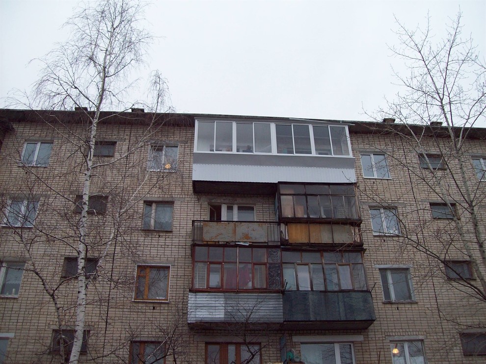 Балконы с выносом