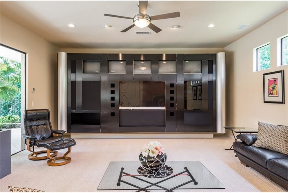 Mediterranean Inspired, Contemporary Home Build | Home Theatre & Pool