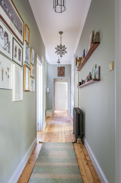 Hampstead, London transitional-hall