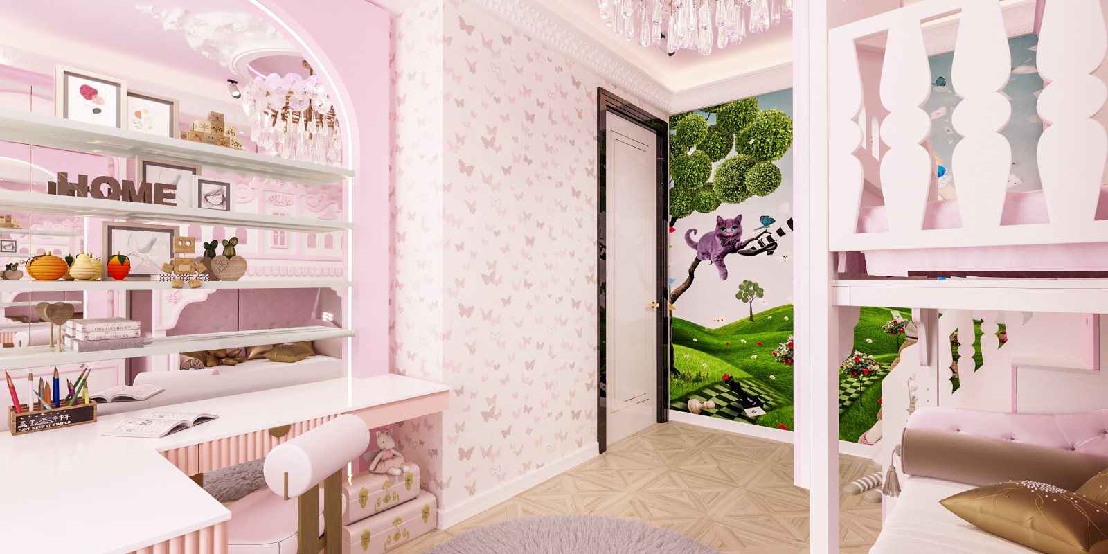 Многомерный интерьер как искусство.