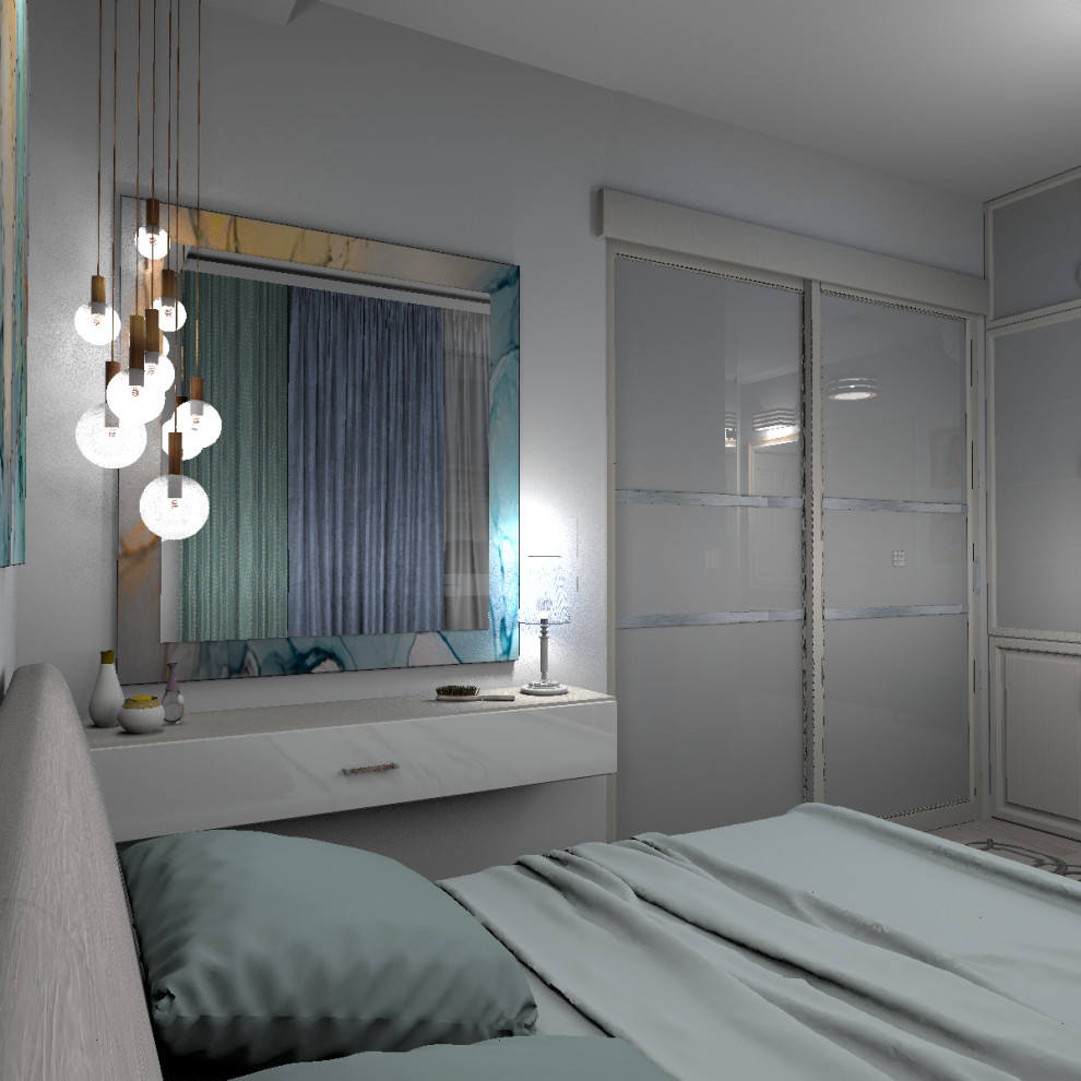 Перепланировка однокомнатной квартиры в Коммунарке для мамы с сыном