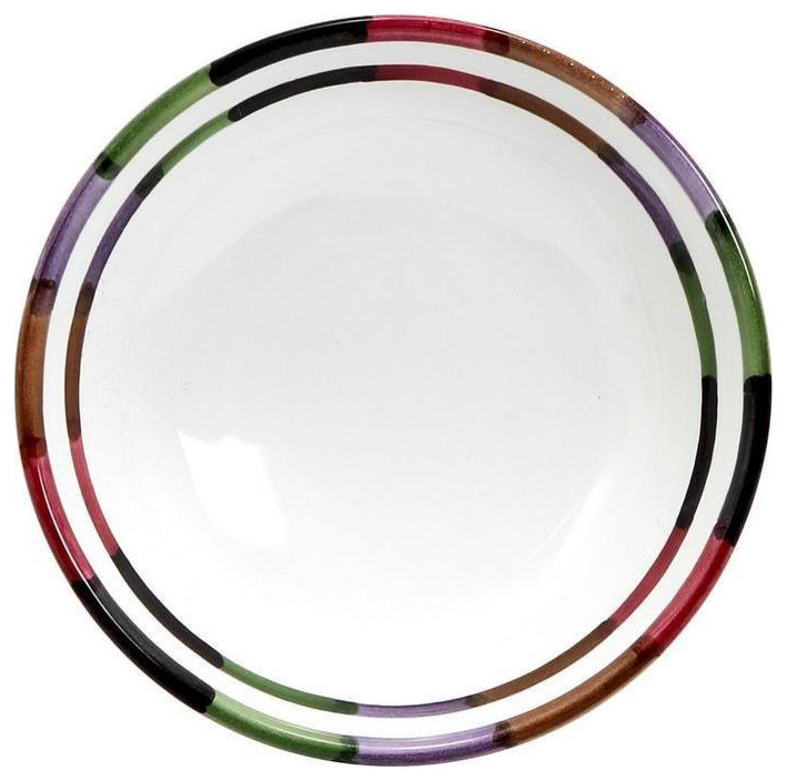 CIRCO Bowl Deruta Majolica Ceramic Dishwasher Safe FreeHandPainted