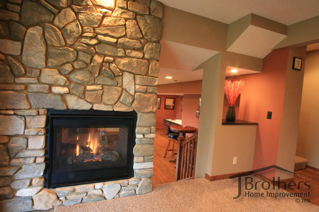 Fireplaces contemporary-living-room
