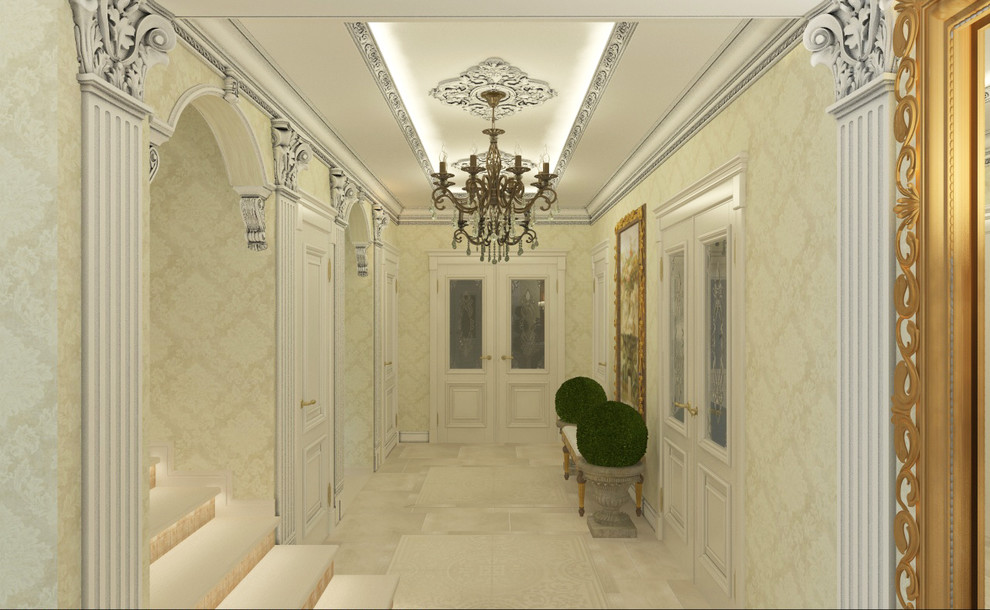 холл в частном доме