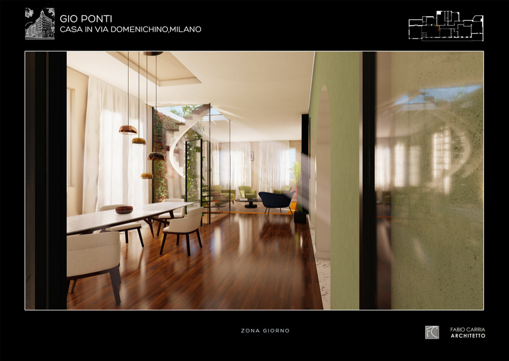 Gio Ponti - Restyling appartamento milanese