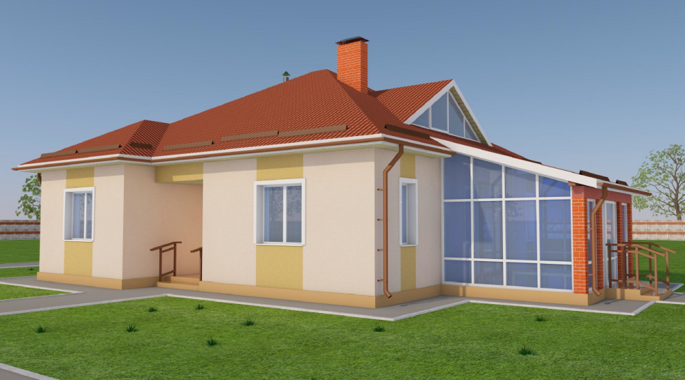 Архитектурные проекты малоэтажных жилых зданий