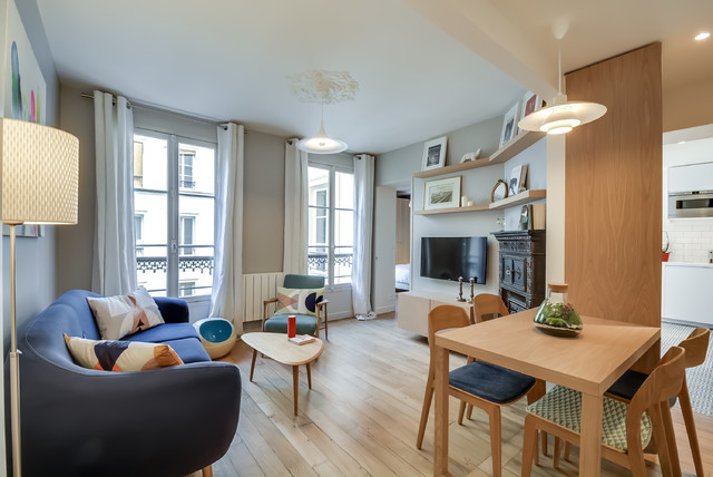 PARIS 9 Dunkerque scandinavian-living-room