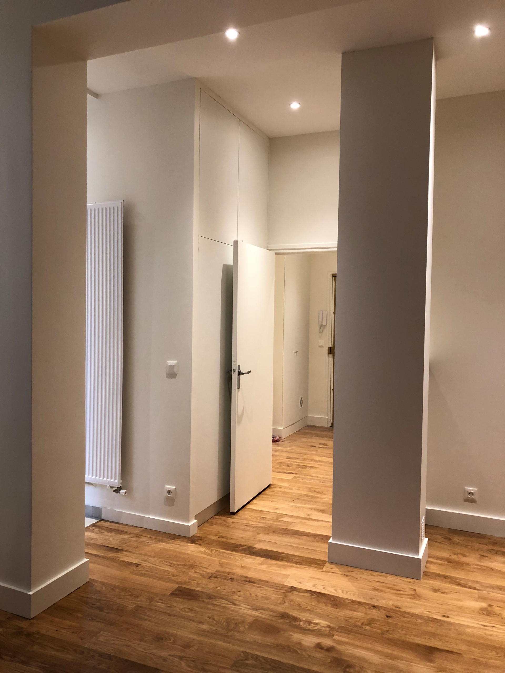 Création d'un 3 pièces à Paris